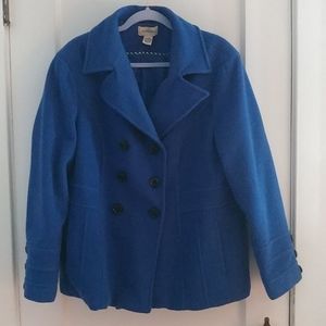St. John's Bay Pant Jacket/Royal Blue/X-Large